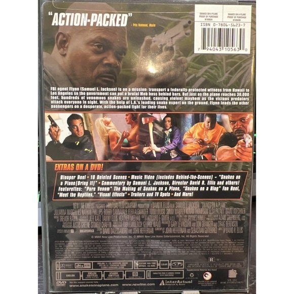 Snakes on a Plane DVD 2007 Full Frame - Picture 4 of 7